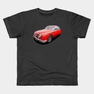 Jaguar Mk 2 in red Kids T-Shirt